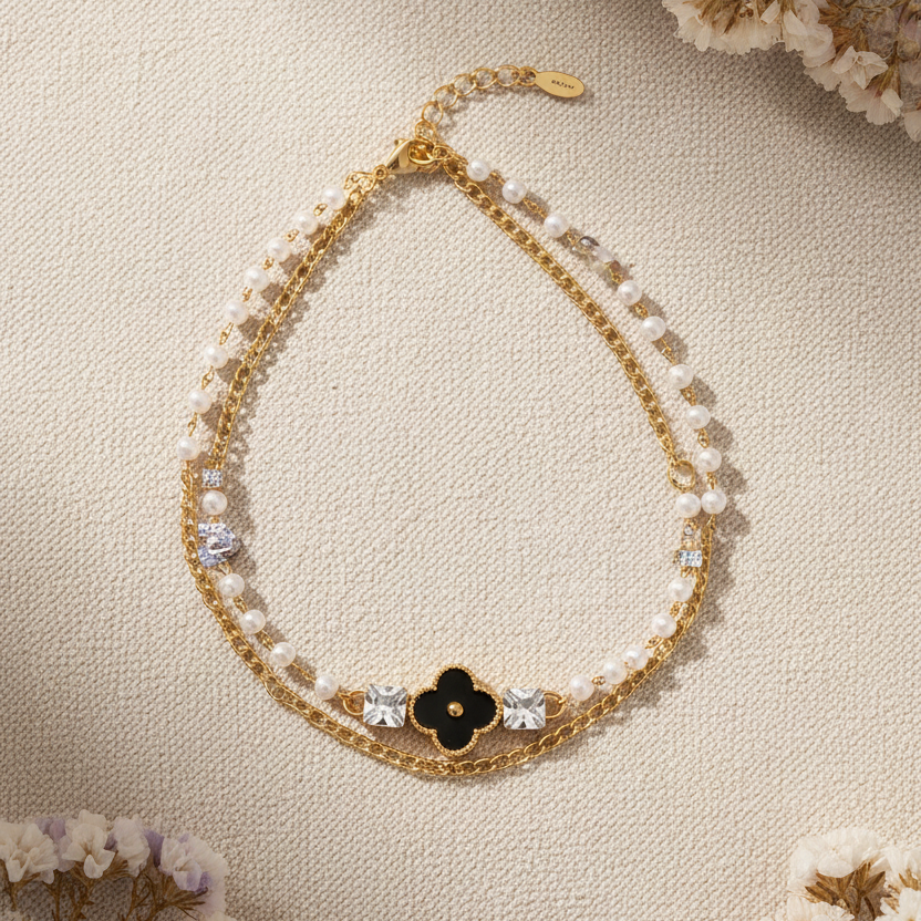Bracelet - Flat Lay Flowers