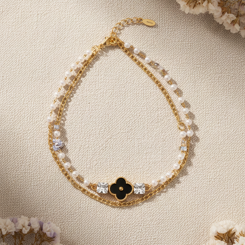 Bracelet - Flat Lay Flowers