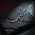 Zulfiqar Pendant - Dark Stone